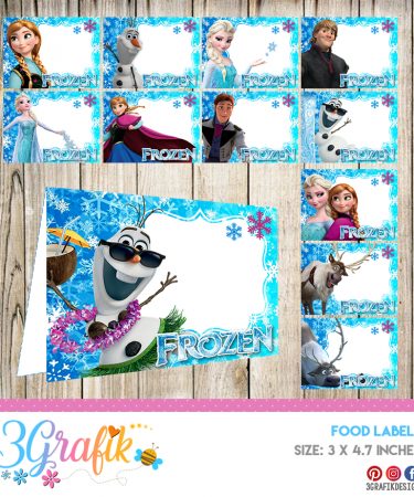 Frozen Decorations Archives 3grafik Printable Products For Yours Party S Invitations Centerpieces Cupcakes More 3grafik