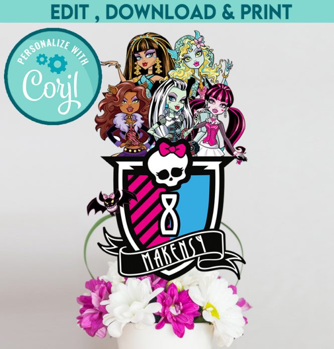 Monster High Centerpiece