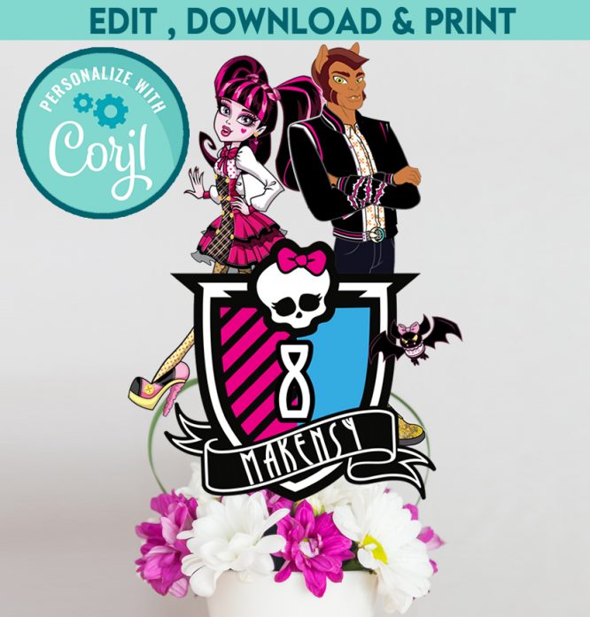 Monster High Centerpiece