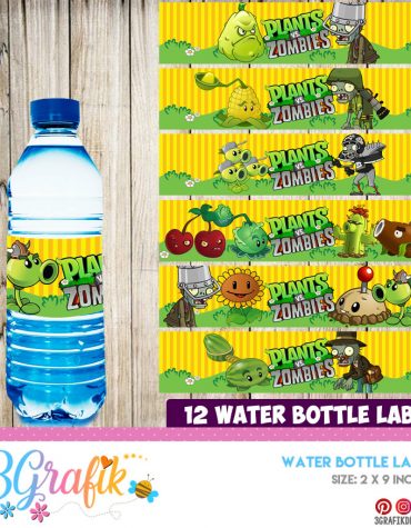 ▷ King Von Water bottle Label Digital
