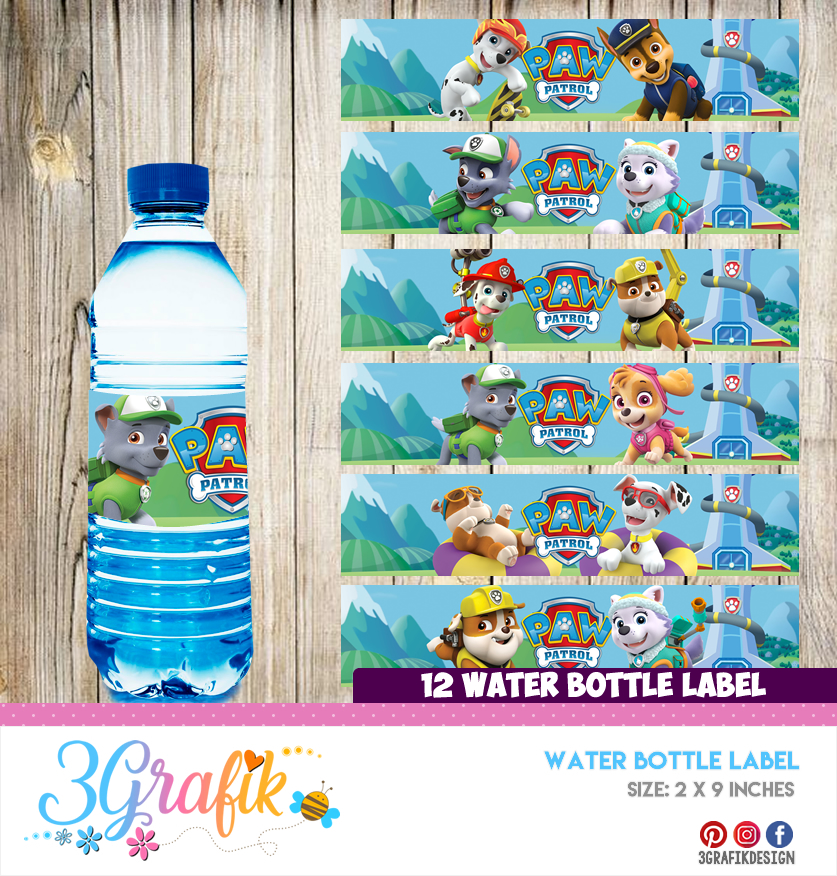 Free Free 207 Template Free Free Water Bottle Label Svg SVG PNG EPS DXF File