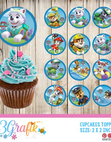 Wonder Park - Cupcake Topper - Printable - 3Grafik