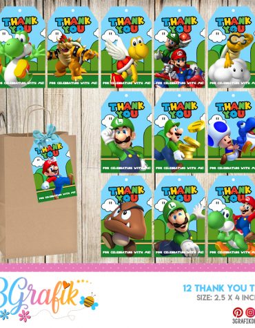 mario bros printables archives 3grafik printable products for yours party s invitations centerpieces cupcakes more 3grafik