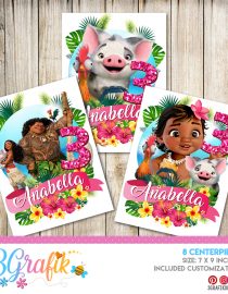  Moana Centerpieces For Party