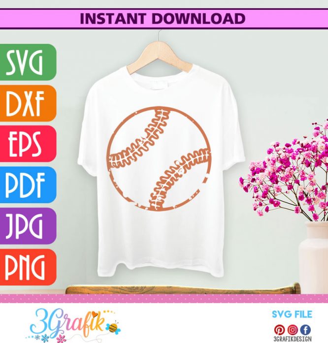 Sports ideas - Baseball ball- Ball SVG