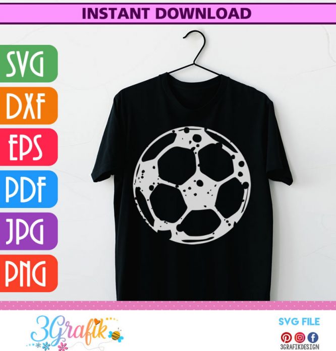 Sports ideas - Soccer- Ball SVG - Image 2