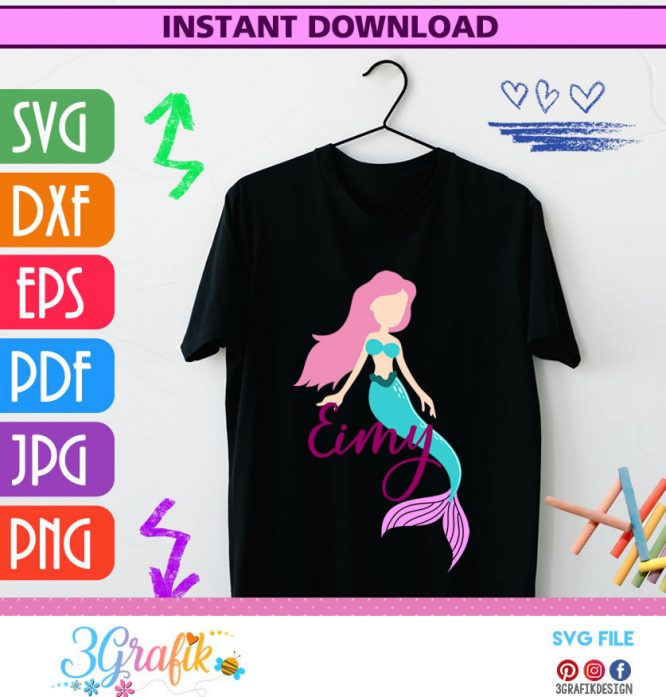 The Little Mermaid- Mermaid- Sea- Ideas  SVG - Image 2