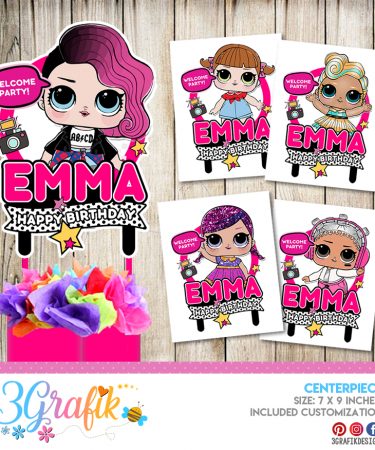 Download Lol Surprise Birthday Archives 3grafik Printable Products For Yours Party S Invitations Centerpieces Cupcakes More 3grafik