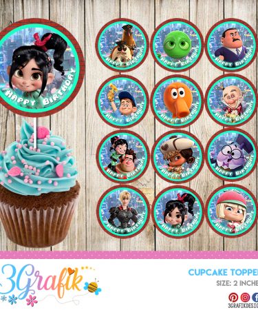 Wreck It Ralph Party Archives 3grafik Printable Products For Yours Party S Invitations Centerpieces Cupcakes More 3grafik