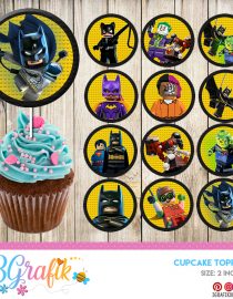 Lego Batman Water Bottle Labels 