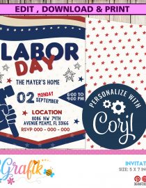 Labor Day Invitation