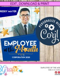 Employee of the Month Printable