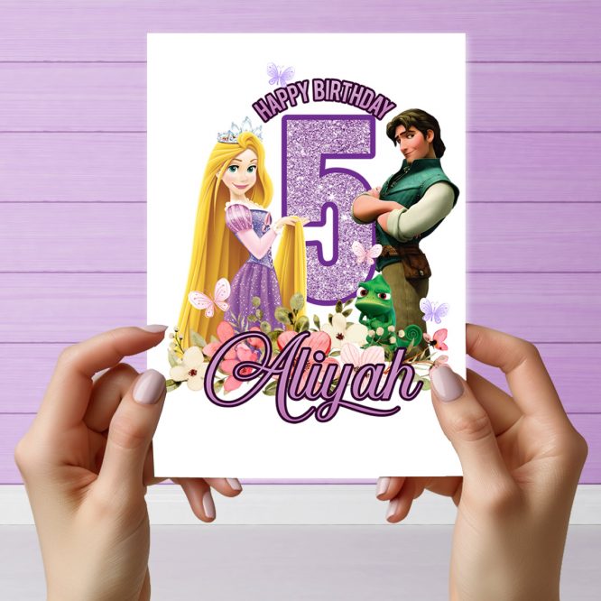 Rapunzel Cake Topper