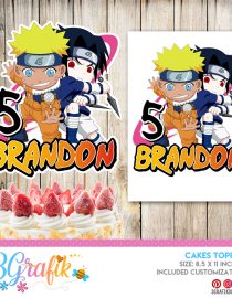 Naruto Cake Topper printable