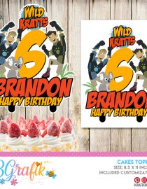 Wild Kratts Cake Topper