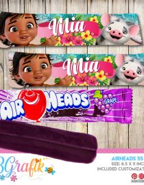 Moana Airheads labels