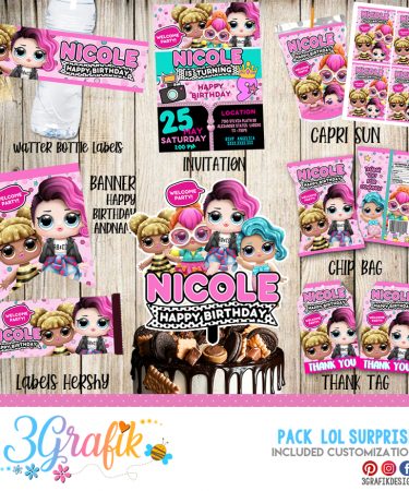 lol doll theme archives 3grafik printable products for yours party s invitations centerpieces cupcakes more 3grafik