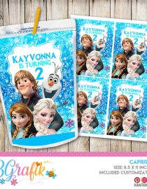 Frozen Caprisun labels