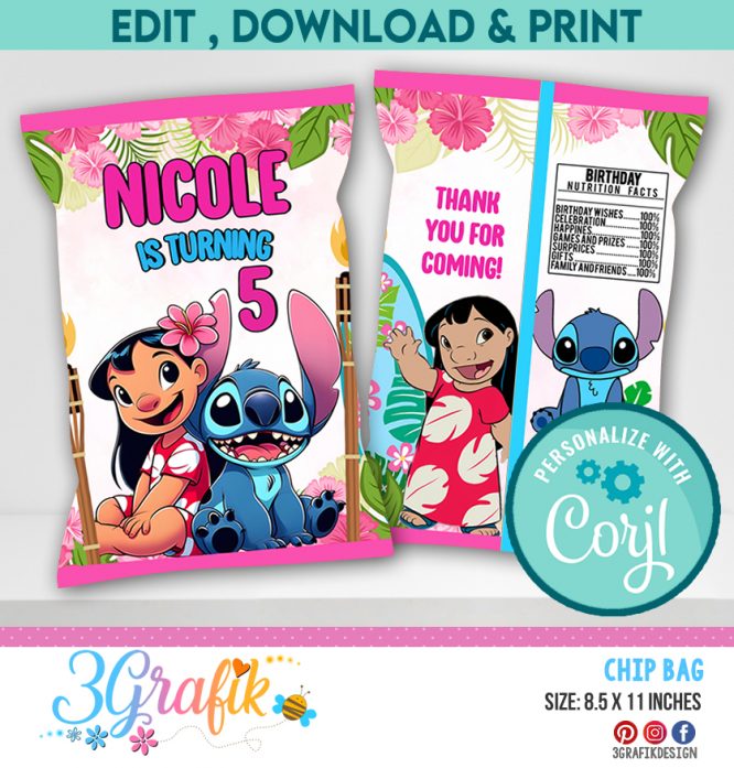 Lilo & Stitch Chip Bags