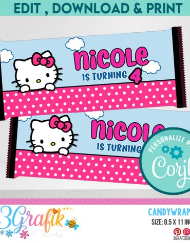 Hello Kitty Candy Wrapper Digital