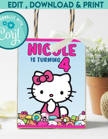 Hello Kitty Favor Bag