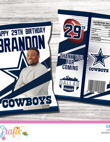 Dallas Cowboys Invitations 