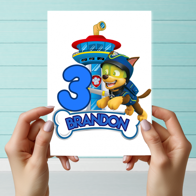 Paw Patrol Printable Cake Topper