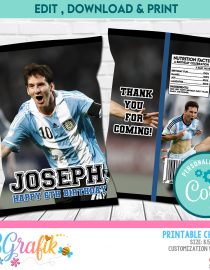 Messi 10 Chip Bag