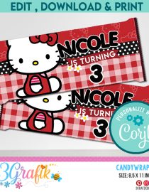 Hello Kitty Candy Wrapper Digital