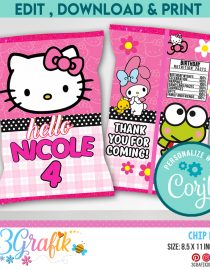 Hello Kitty Chip Bags