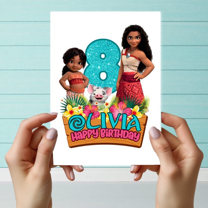 Moana Cake Topper